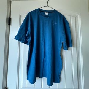 New condition gymshark tee oversized